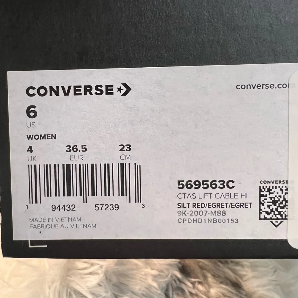 CONVERSE CTAS LIFT CABLE HI PLATFORM - Picture 4 of 11